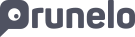 Prunelo logo gris